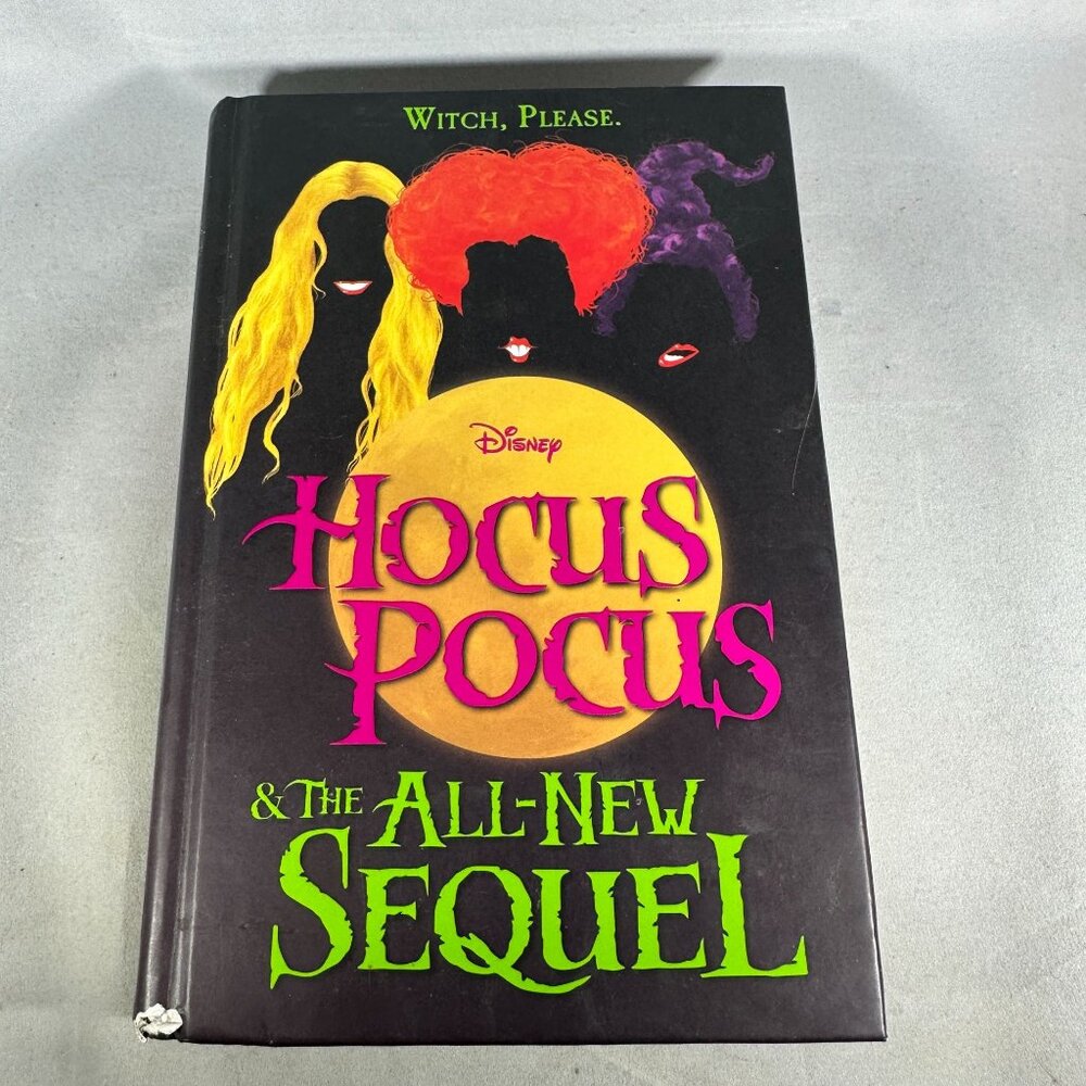 Hocus Pocus and the All New Sequel by a. W. Jantha Hardcover Book 2018 Disney